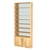 Стеллаж из ДСП с 7-ю полками 200x900 мм серии LEVEL-7 №10-2 (З/C - ЗЕРКАЛО) Дуб Золотистый