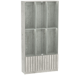 Витрина серии "Смок" №4-1000, Метрополитан Грей