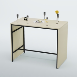 Барный стол "Кофе-брейк" №3, Крем Вайс