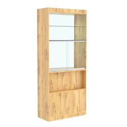 Витрина-прилавок из ДСП №2, Дуб Золотистый