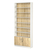 Стеллаж из ДСП с 6-ю полками 200x900 мм серии LEVEL-6 №10 (З/C - ДВП) Белый + Дуб Сонома