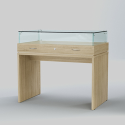 Витрина для музеев "Коллекция" №4, Дуб Сонома