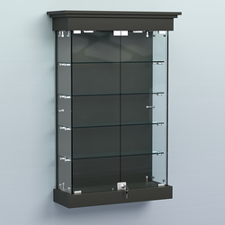 Витрина для музеев "Коллекция" настенная №1-4, Черный