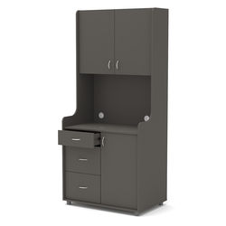 Офисная мини-кухня ЭЛЕГИЯ №4, Черный