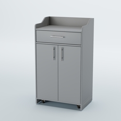 Стойка официанта "Бармен" №5-П передвижная, Серый