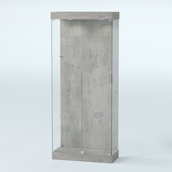 Витрина под знамя №1-900, Бетон Чикаго светло-серый F186 ST9