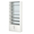 Стеллаж из ДСП с 6-ю полками 400x900 мм серии LEVEL-6 №14-2 (З/C - ЗЕРКАЛО) Белый