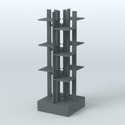 Стойка цветочница №2, Темно-Серый