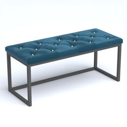Пуфик серии ЛОФТ №4К, Tiffany 11 Blue