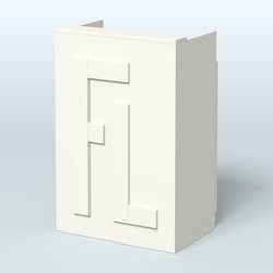 Прилавок "Фаберлинк" №3 под кассу, Белый