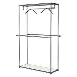 Хромированное вешало БАШНЯ №2, Белый