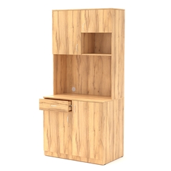 Офисная мини-кухня ПРАКТИК №4, Дуб Золотистый