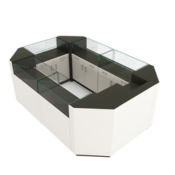 Остров ювелирный "Диаманд" №1, Черный + Белый