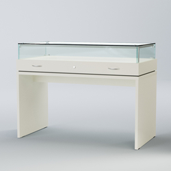 Витрина для музеев "Коллекция" №3-П с подсветкой, Белый