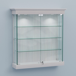 Витрина для музеев "Коллекция" настенная №2-3А-РЕГ, Ясень Анкор светлый