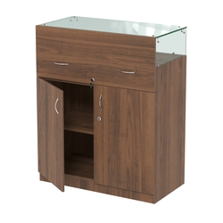 Истра прилавок ювелирный №2 (450мм) , Орех