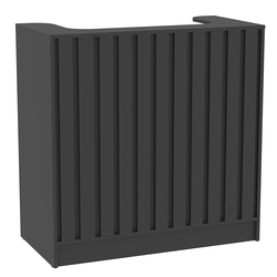 Прилавок под кассу серии "Смок" №2, Черный