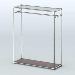 Островная торговая система ХРОМ 1200 мм №2, Ясень Анкор темный