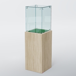 Витрина для музеев "Коллекция" №5 с подсветкой, Дуб Сонома