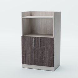 Стойка официанта "Бармен" №1-600, Ясень Анкор светлый + Ясень Анкор темный