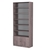 Стеллаж из ДСП с 5-ю полками 400x900 мм серии LEVEL-5 №14 (З/C - ДВП) Ясень Анкор темный