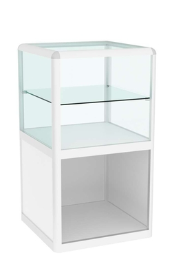 Прилавок из профиля Стаканчик №3 (открытый), Белый