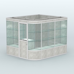 Павильон из профиля угловой №5а (5,5 кв.м), Метрополитан Грей