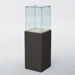 Витрина для музеев "Коллекция" №5 с подсветкой, Черный