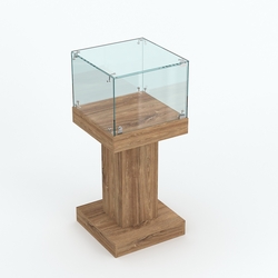 Островной прилавок №2, Дуб Канзас коричневый