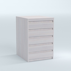 Стол-ресепшен серии ПРАЙМ №2А, Ясень Анкор светлый