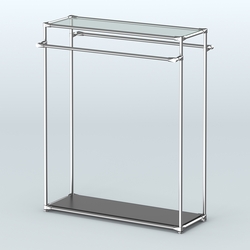 Островная торговая система ХРОМ 1200 мм №4, Черный