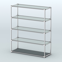 Островная торговая система ХРОМ 1200 мм №5, Темно-Серый