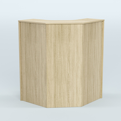 Ресепшен серии ПРАЙМ №3 угловой, Дуб сонома