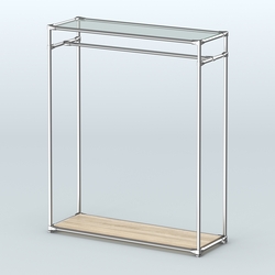 Островная торговая система ХРОМ 1200 мм №2, Дуб Сонома