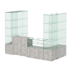 Павильон ИСТРА пристенный №7б (3, 64 кв.м), Метрополитан Грей