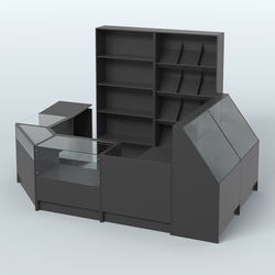 Торговый Островок "Эконом" №19 (6.24 кв.м), Черный