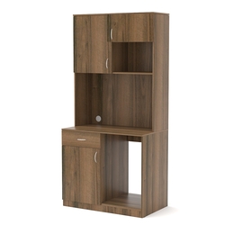 Офисная мини-кухня ПРАКТИК №5, Орех