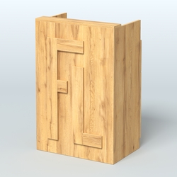 Прилавок "Фаберлинк" №3 под кассу, Дуб Золотистый