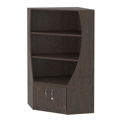 Стеллаж Гарант угловой низкий №2, Дуб Венге