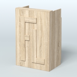 Прилавок "Фаберлинк" №3 под кассу, Дуб Сонома