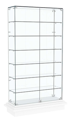 Витрина с шестью полками ЗИККУРАТ №9, Белый
