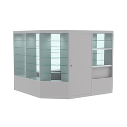 Павильон №6 из ДСП (9, 61 кв. м), Серый