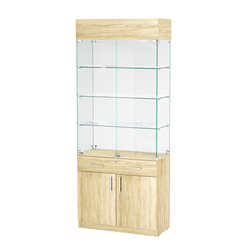 Витрина ювелирная "Диаманд" №12, Дуб Сонома