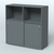 Шкаф-купе приставной/опорный, цвет дуб наварра Темно-Серый