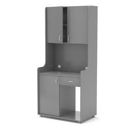 Офисная мини-кухня ЭЛЕГИЯ №5, Темно-Серый