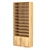 Стеллаж из ДСП с 10-ю полками 400x900 мм серии LEVEL-10 №14 (З/C - ДВП) Дуб Золотистый