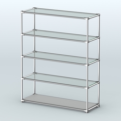 Островная торговая система ХРОМ 1200 мм №5, Серый