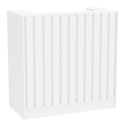 Прилавок под кассу серии "Смок" №2, Белый