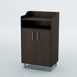 Стойка официанта "Бармен" №4-Н на ножках, Дуб Венге