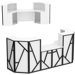 Ресепшен серии ЛОФТ - АЛЬФА КОМБО №8, Белый